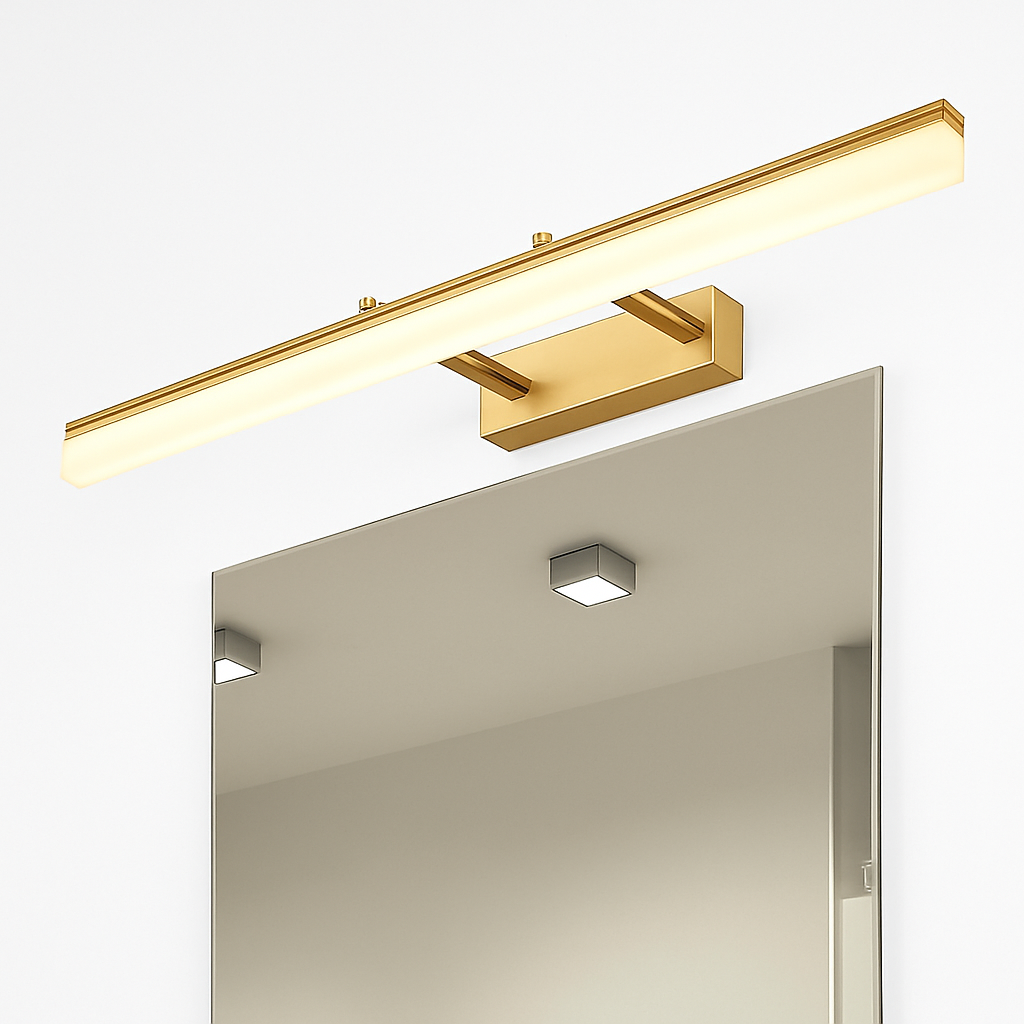 Applique murale LED pour miroir et tableau en aluminium – Mamy — vue de face