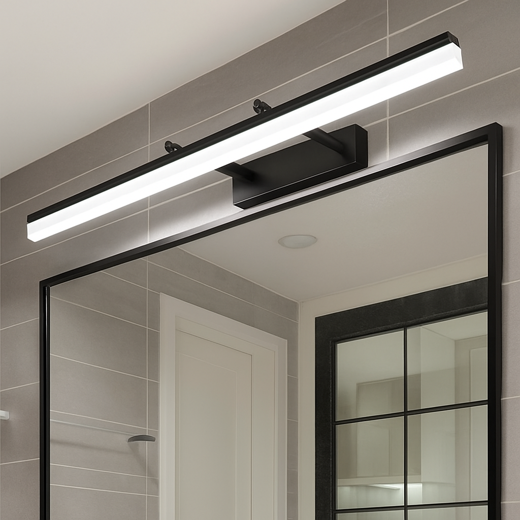 Applique murale LED pour miroir et tableau en aluminium – Mamy — vue de profil