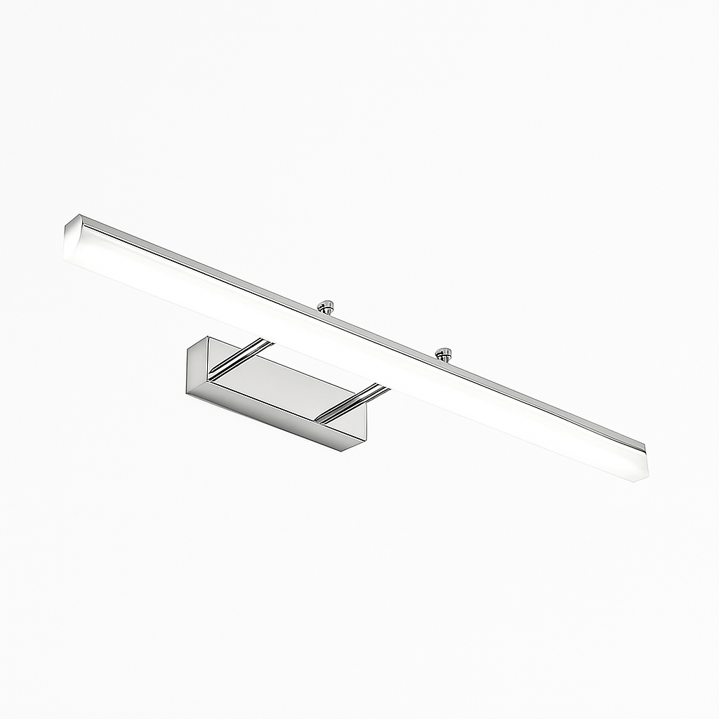 Applique murale LED pour miroir et tableau en aluminium – Mamy — détail de la finition