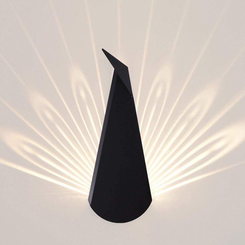 Applique murale LED 6 W en aluminium, 14 x 36 cm – LumiLuxe — détail de la matière