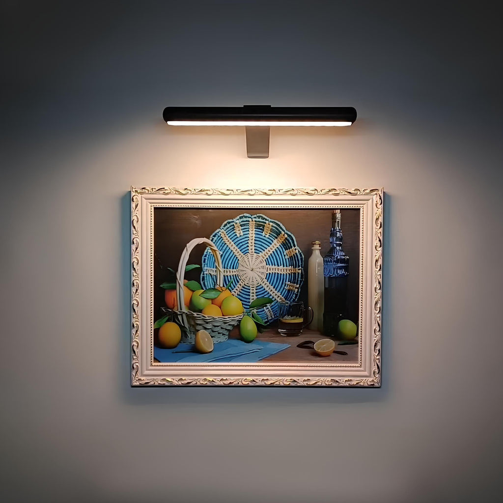 Applique murale LED sans fil orientable aluminium – LumiCraft — vue de dessous
