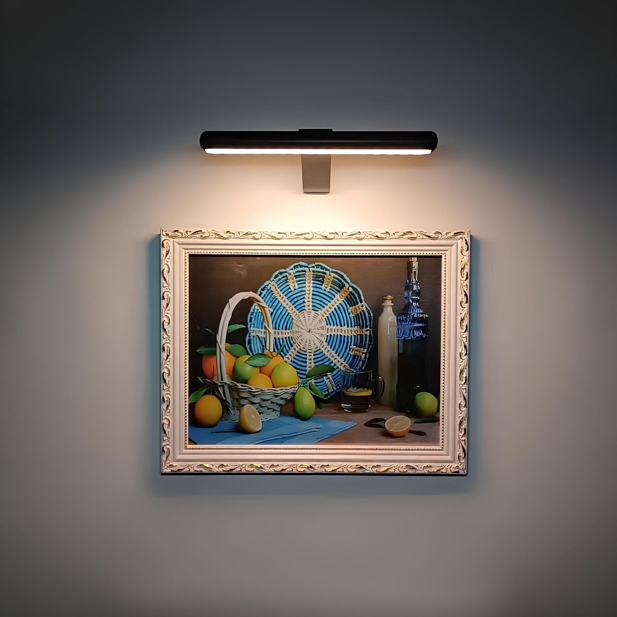 Applique murale LED sans fil orientable aluminium – LumiCraft — vue de dessous
