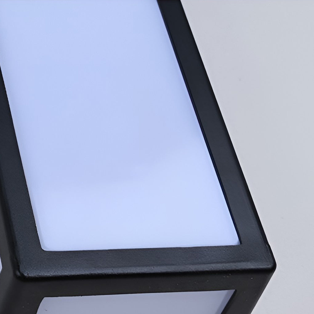 Projecteur LED linéaire extérieur aluminium IP65 DC24V — vue de face (2)