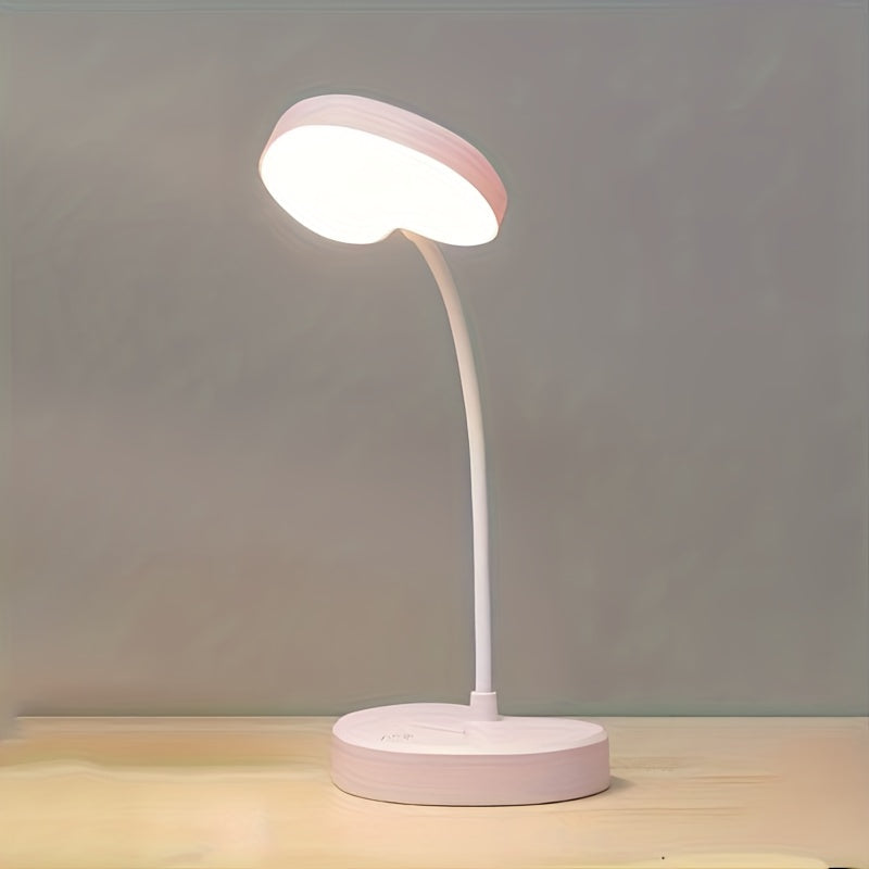 Lampe à poser LED pliable rechargeable USB – LumiDesk — détail de la finition
