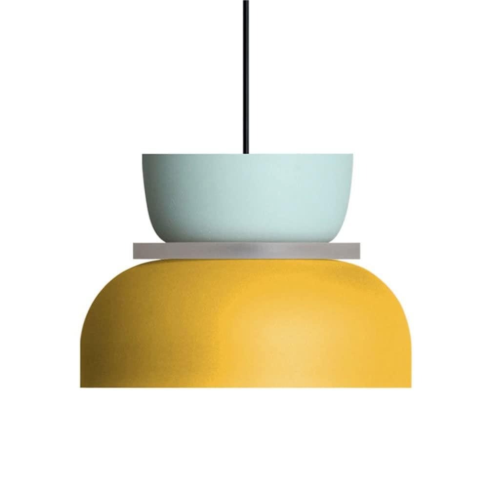 Suspension scandinave à accent bois, cordon réglable – macaron — détail de la finition
