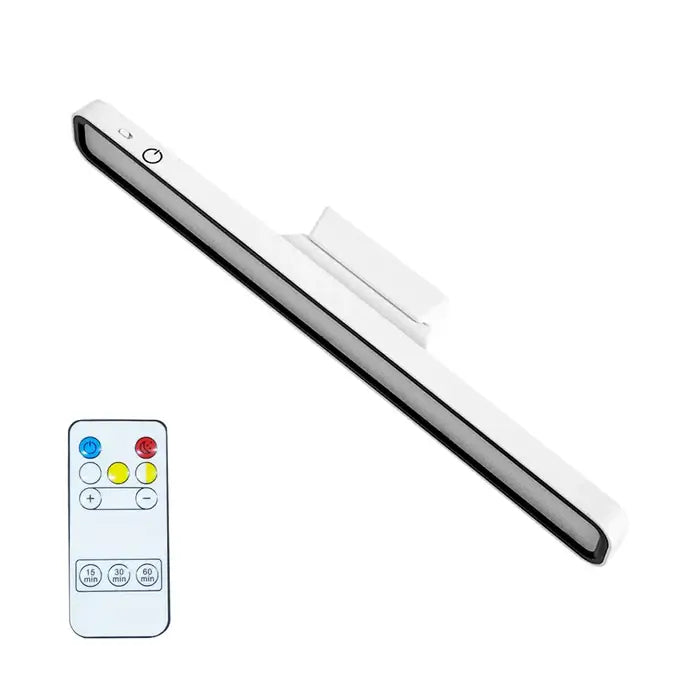 Barre lumineuse LED sans fil magnétique 30 cm – GlowLine — vue de face