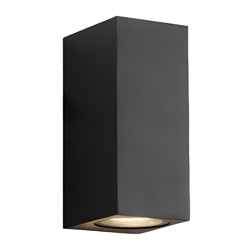 Applique murale extérieure LED 6W aluminium et acrylique IP65 — détail de la finition (2)