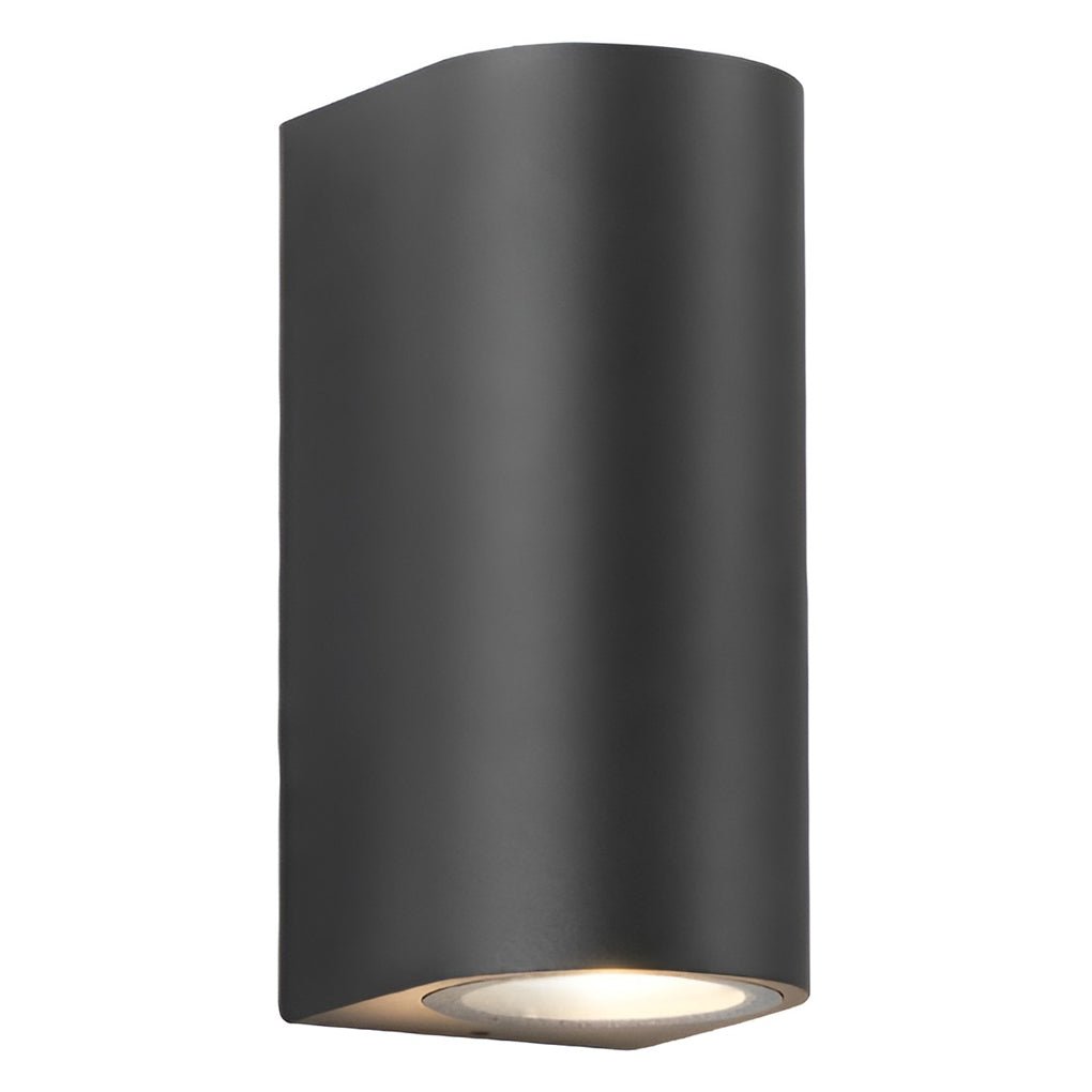 Applique murale extérieure LED 6W aluminium et acrylique IP65 — vue de trois quarts (2)