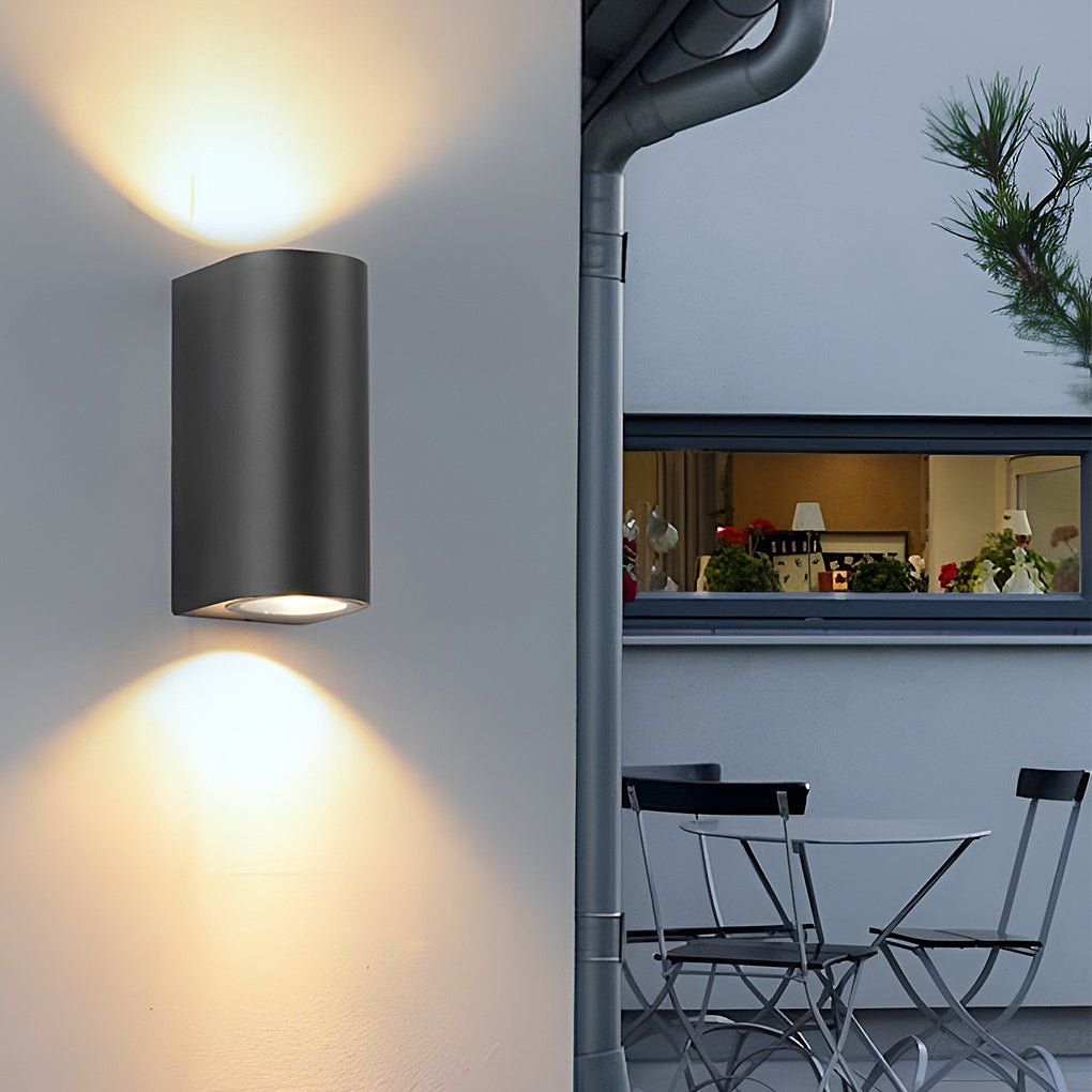 Applique murale extérieure LED 6W aluminium et acrylique IP65