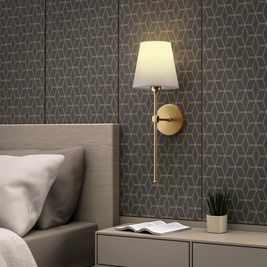 Applique murale LED rechargeable sans fil 50 cm – Sylene — mise en situation dans la pièce