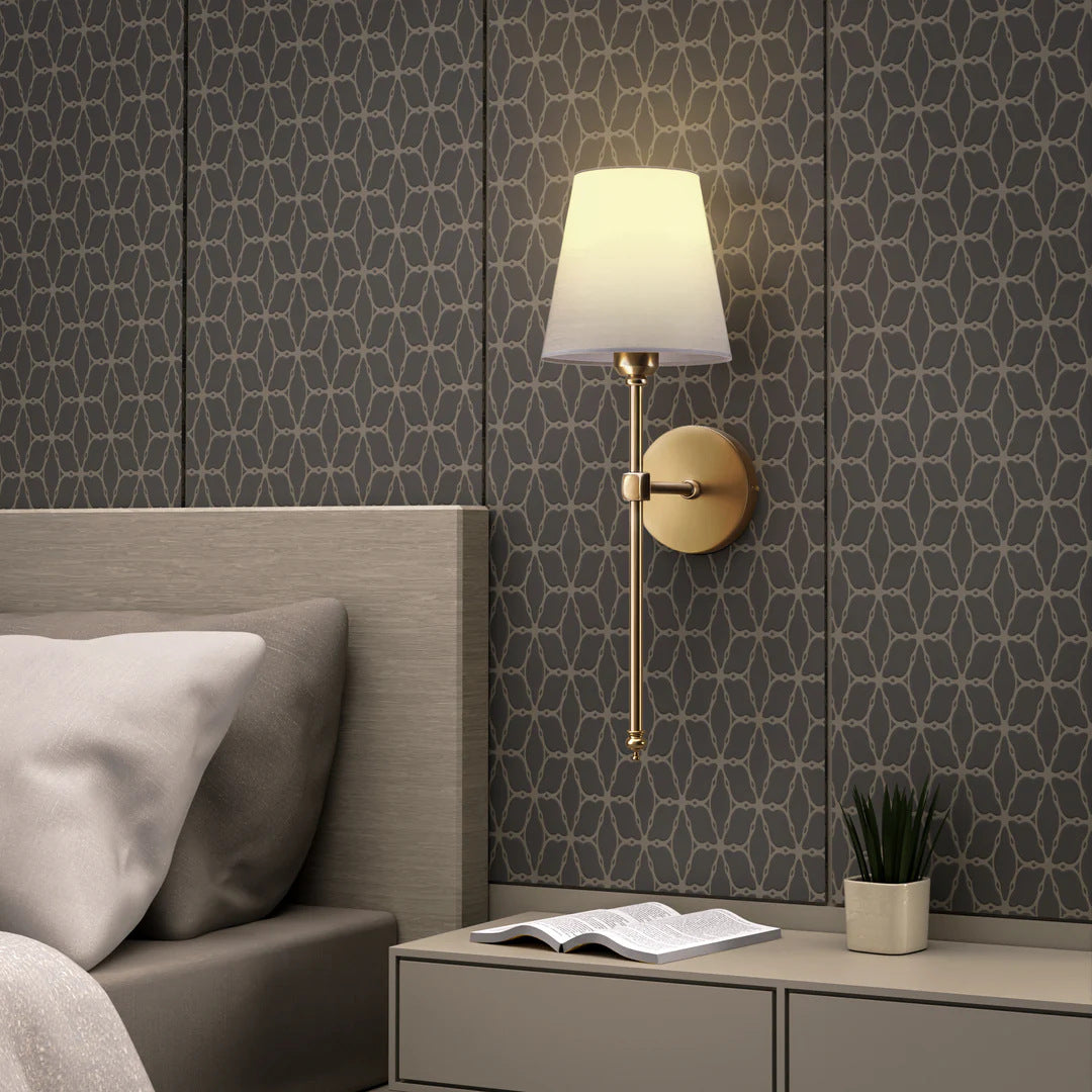 Applique murale LED rechargeable sans fil 50 cm – Sylene — mise en situation dans la pièce