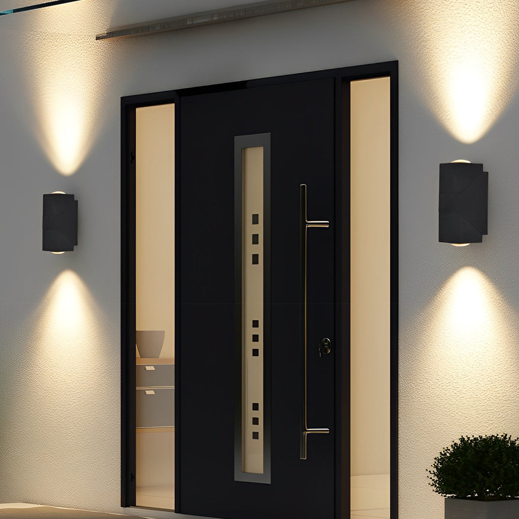Applique murale extérieure LED orientable 180° aluminium IP65