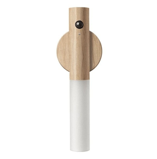 Lampe d'appoint magnétique en bois à détecteur – LightSence — dimensions et cotes
