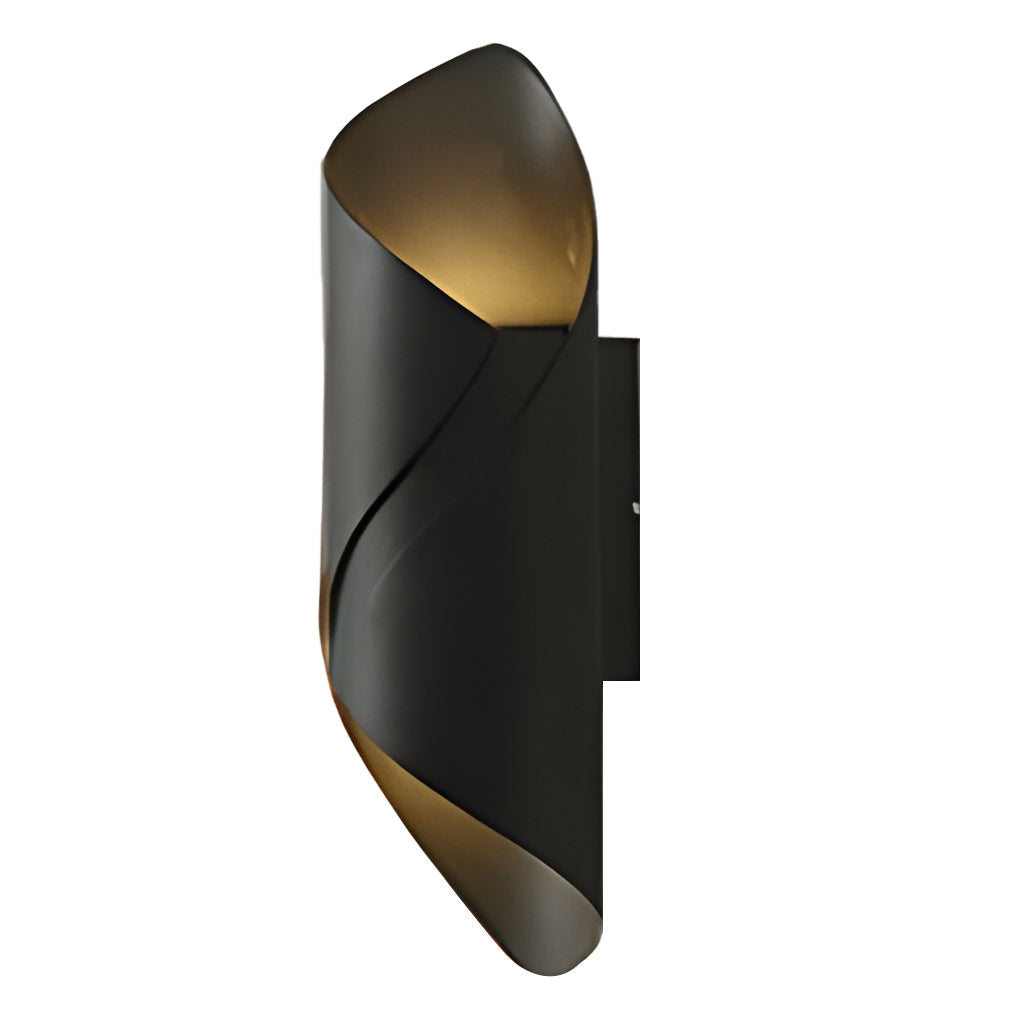 Applique murale extérieure LED linéaire fer et PMMA dimmable — mise en situation dans la pièce