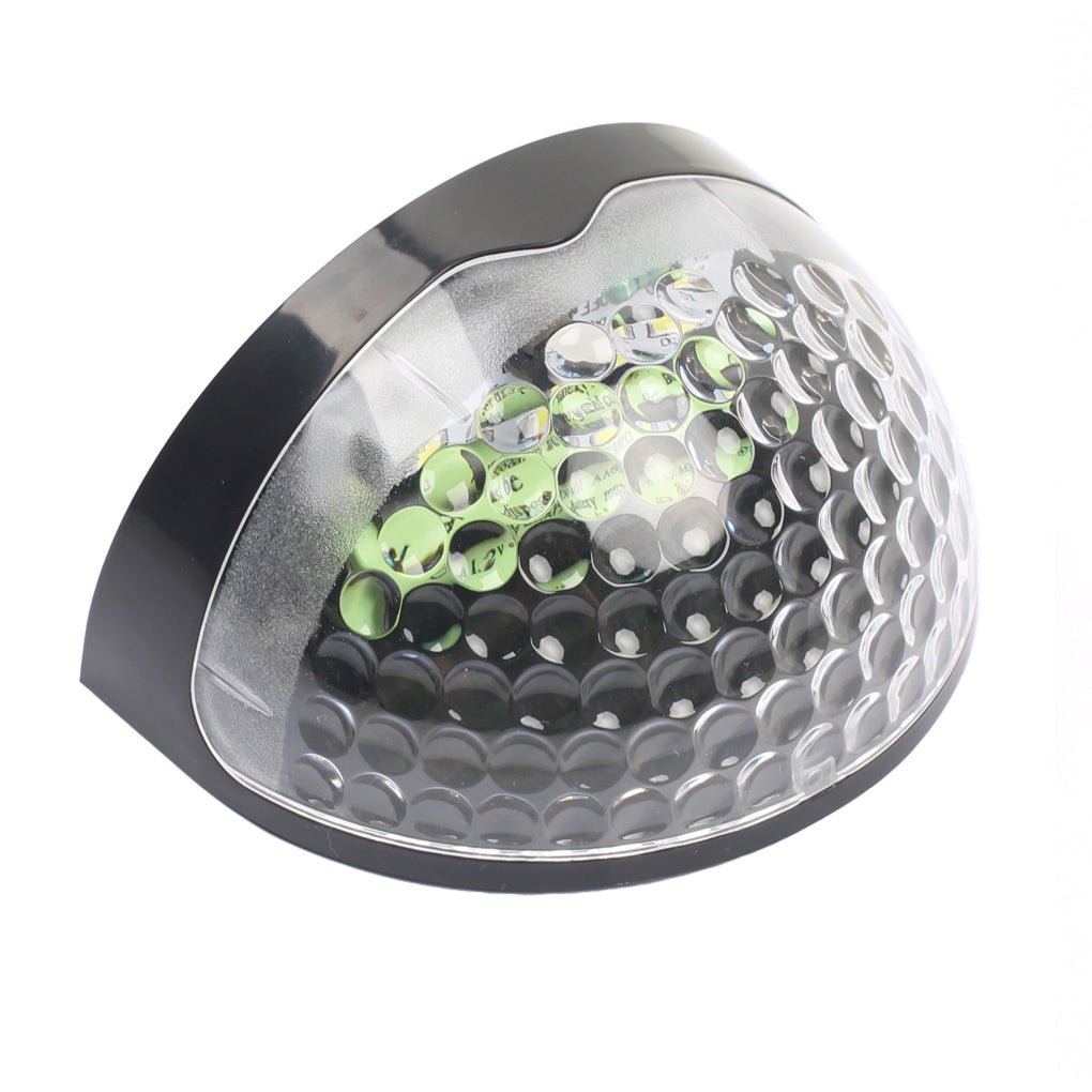 Applique murale extérieure solaire LED IP44 – lot de 4 — allumé en situation
