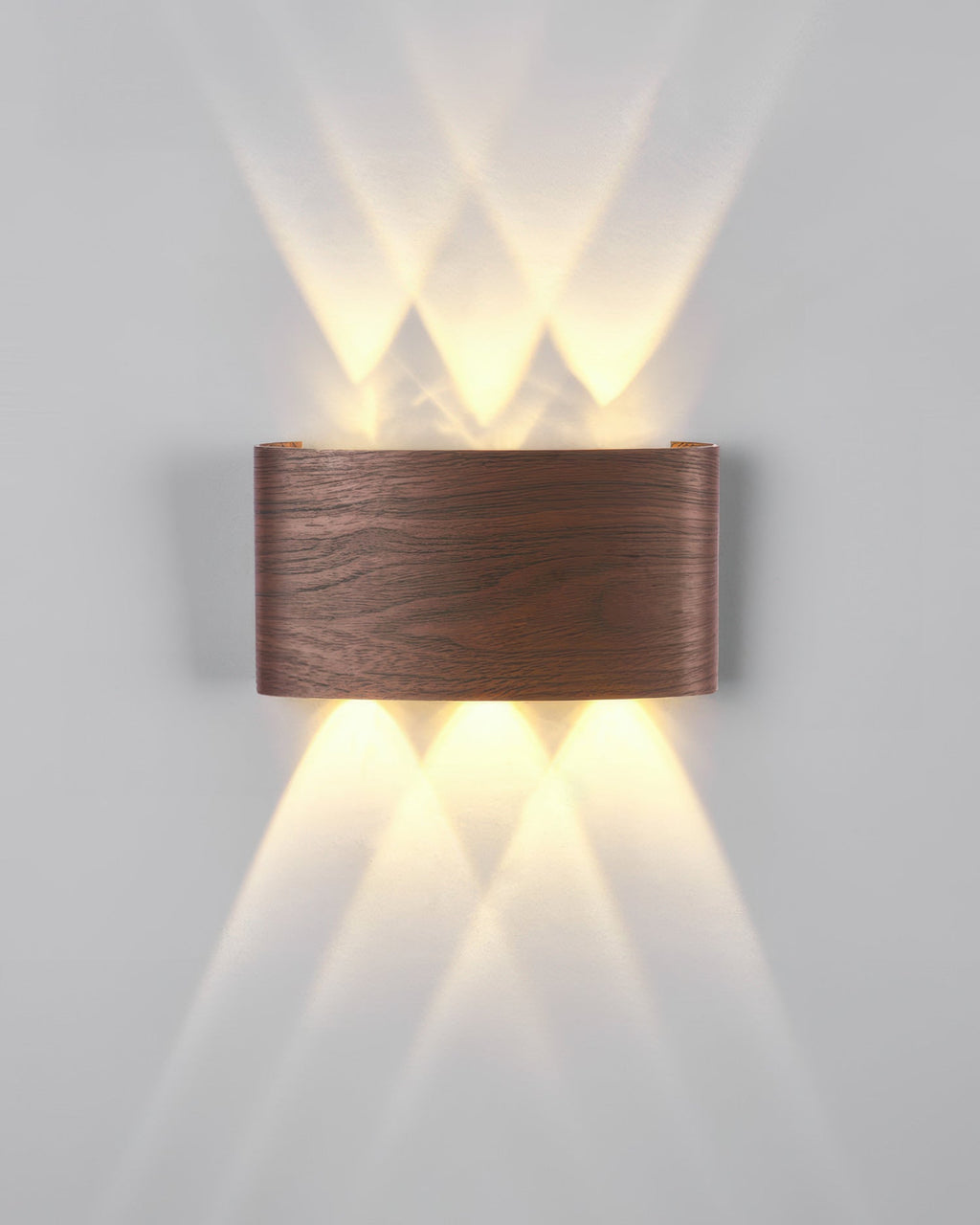 Applique murale extérieure LED 10 W IP65 effet bois – LumiCraft — détail du système de fixation (2)