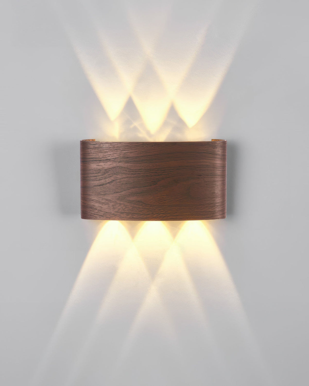 Applique murale extérieure LED 10 W IP65 effet bois – LumiCraft — détail du système de fixation (2)