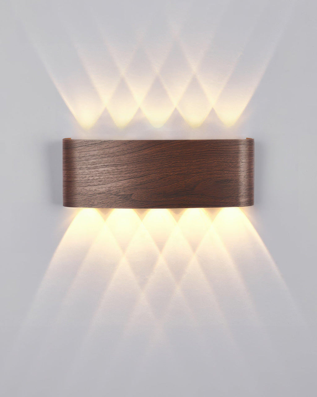 Applique murale extérieure LED 10 W IP65 effet bois – LumiCraft