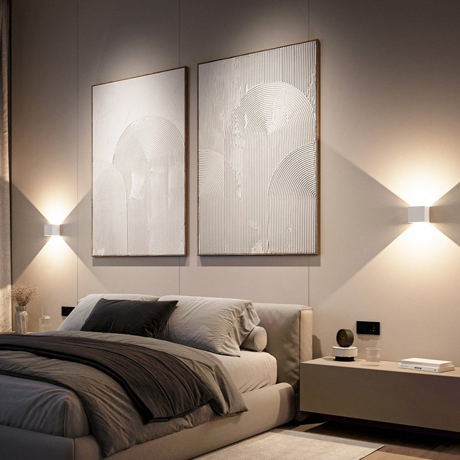Applique murale LED IP54 à volets réglables 6 W – Xena — vue de profil (2)